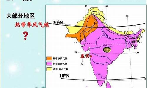 印度的气候类型主要是什么_印度的气候类型