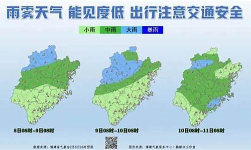 最新福建天气预报一周_福建未来三天的天气